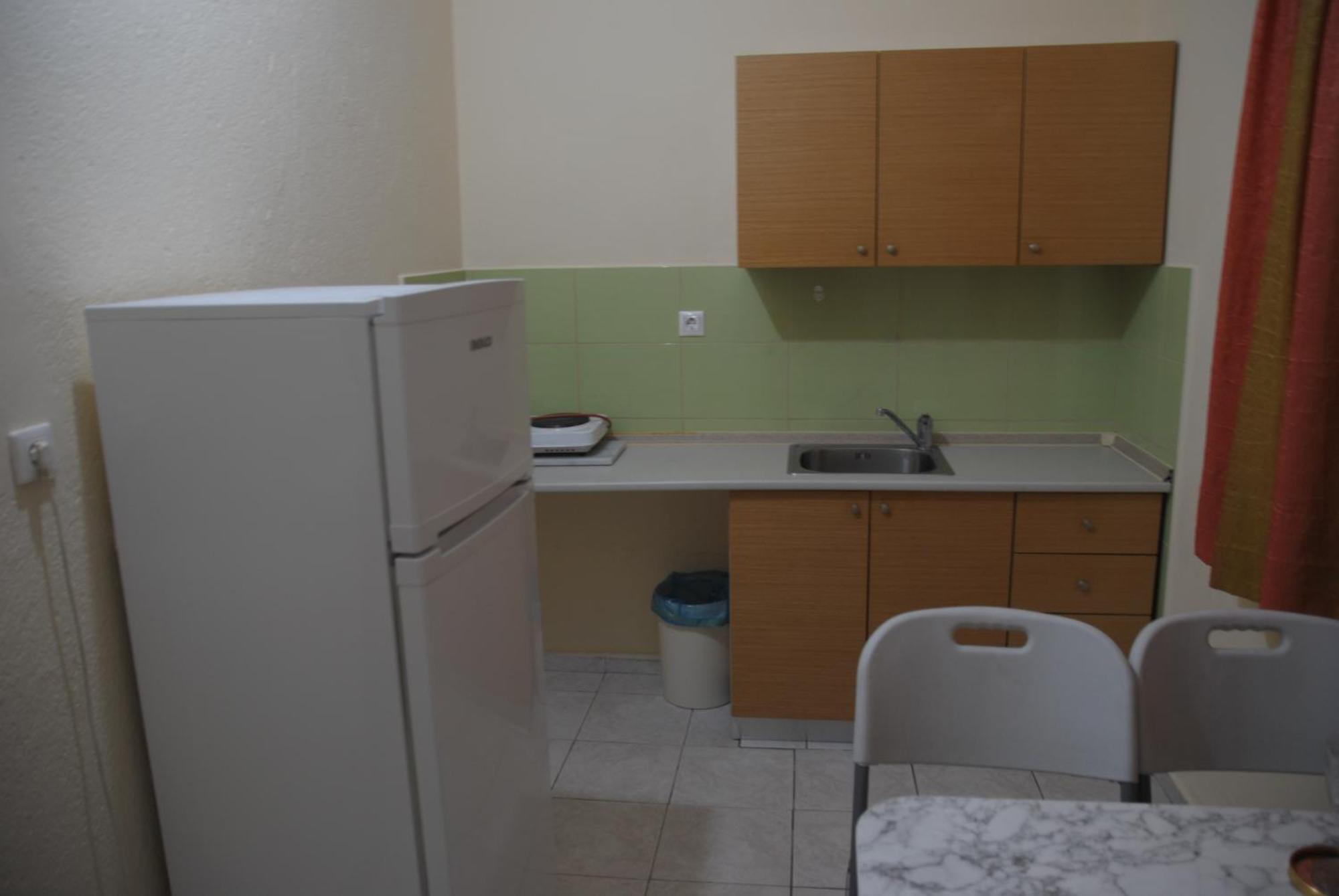 Light Blue Paralia Apartments Exterior foto