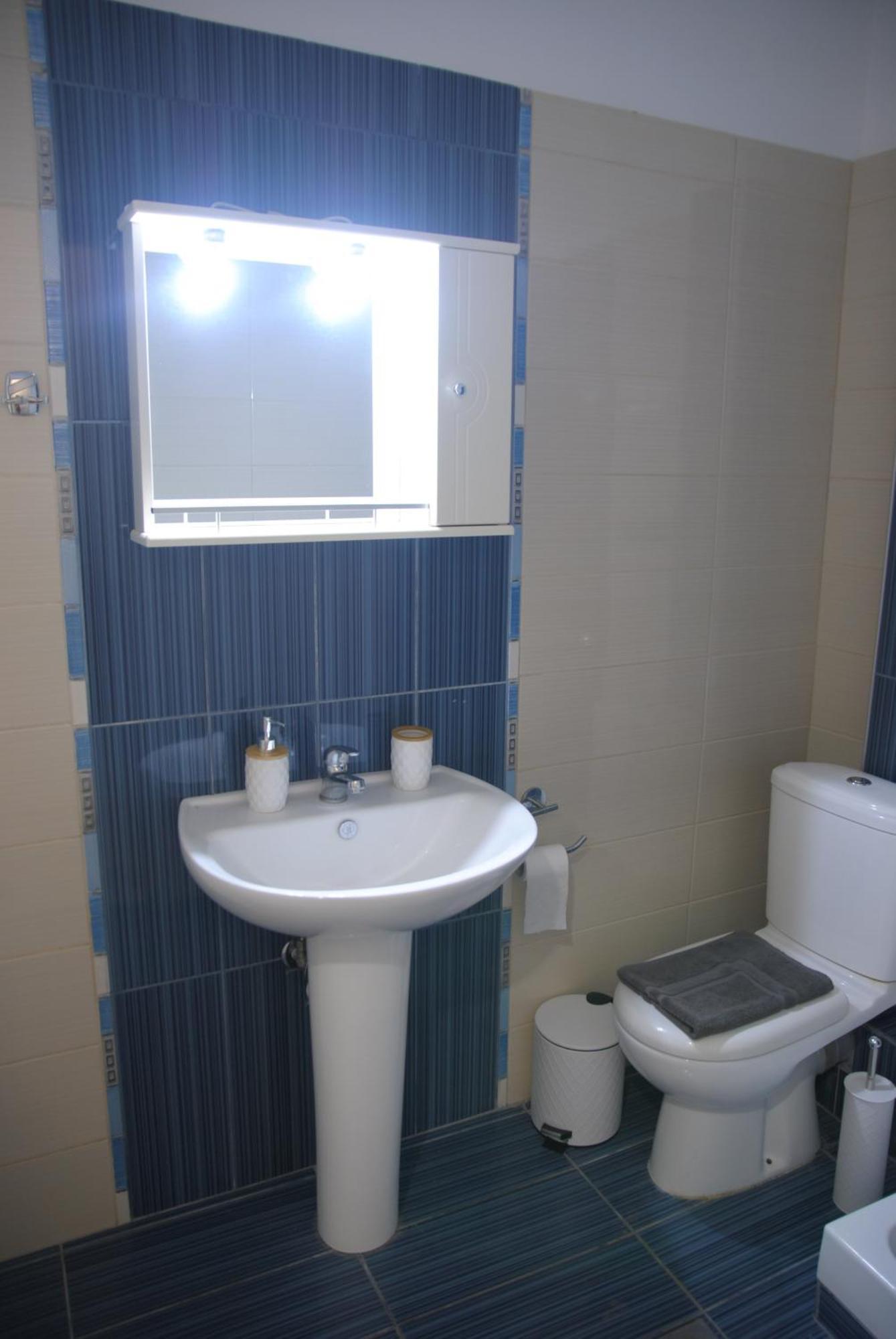 Light Blue Paralia Apartments Exterior foto