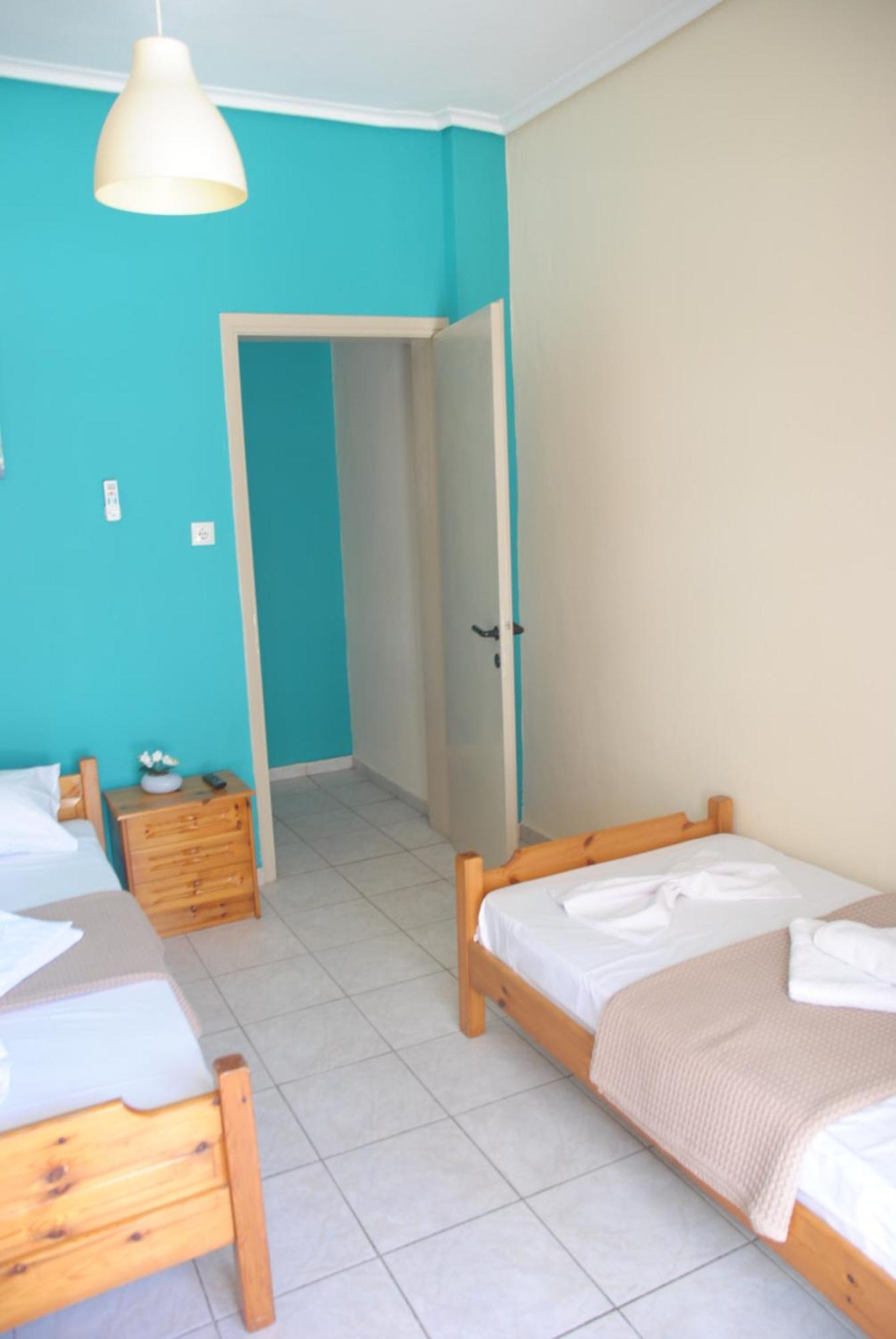 Light Blue Paralia Apartments Exterior foto