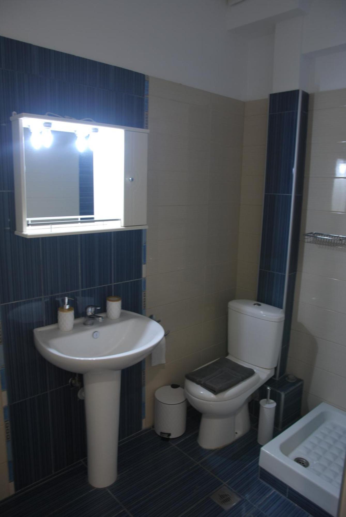 Light Blue Paralia Apartments Exterior foto