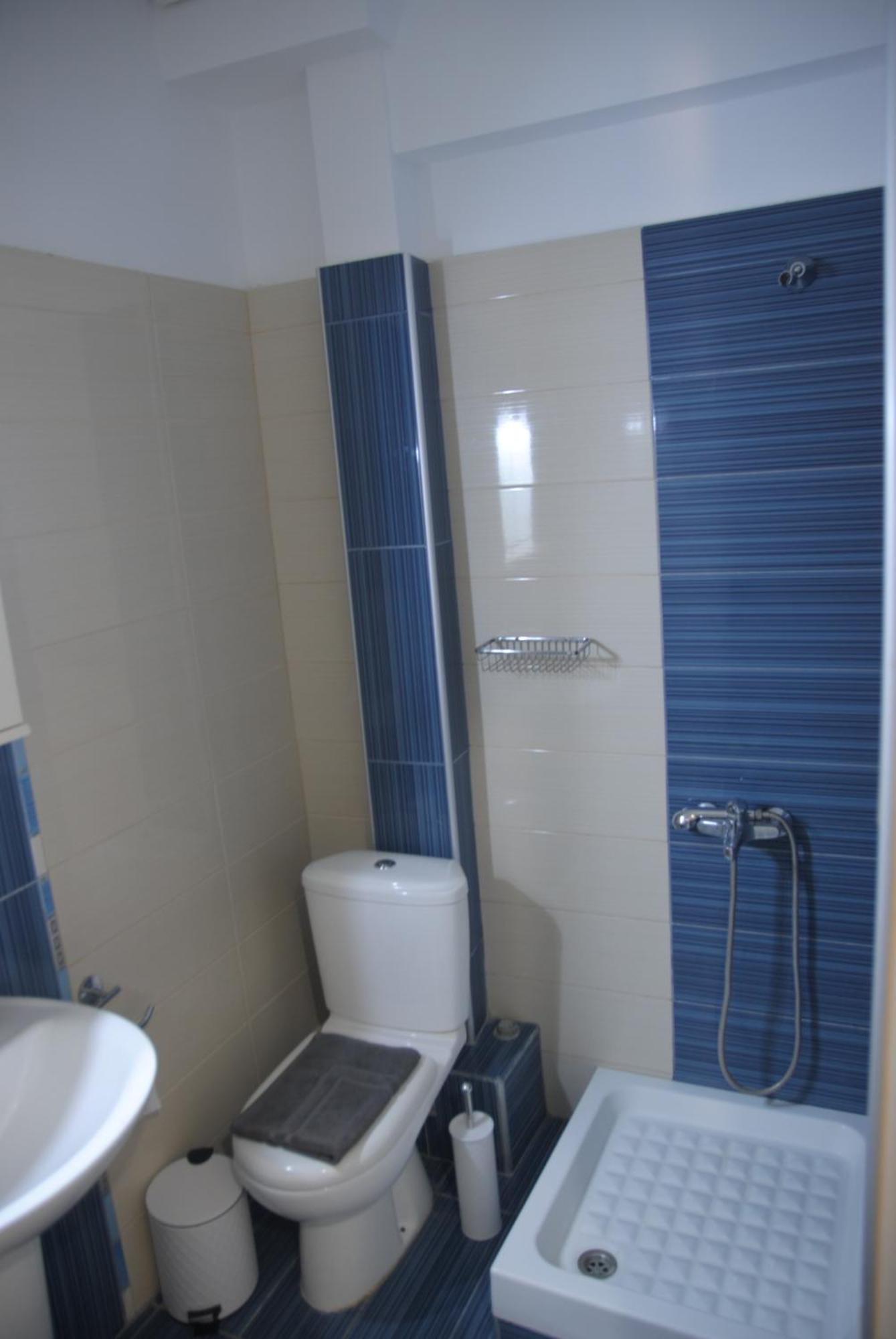Light Blue Paralia Apartments Exterior foto