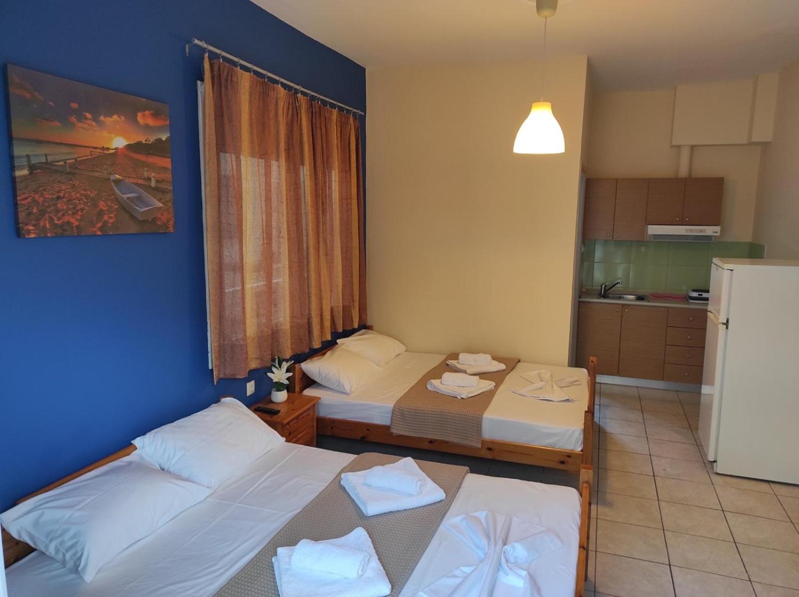 Light Blue Paralia Apartments Exterior foto